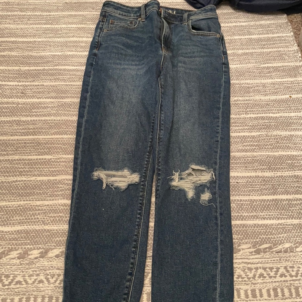 Boyfriend style jeans like brand new